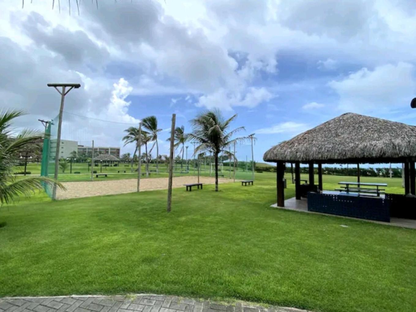 Beach Living - Porto Das Dunas - Ap Terreo 300M Beach Park Pe Na Areia Aquiraz Buitenkant foto