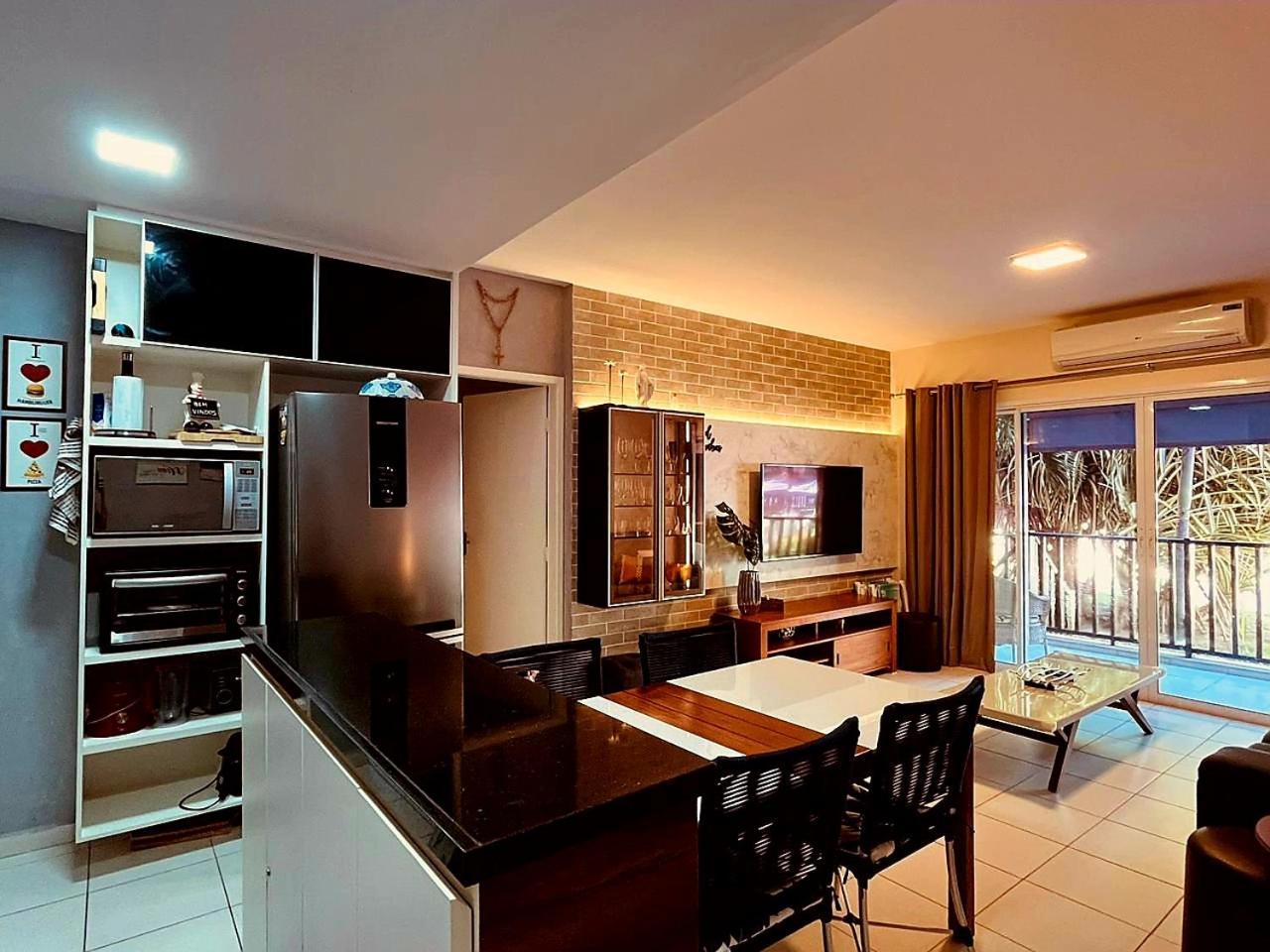 Beach Living - Porto Das Dunas - Ap Terreo 300M Beach Park Pe Na Areia Aquiraz Buitenkant foto